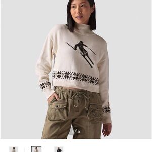 Backcountry Intarsia Ski Jumper Sweater - Women's Xl